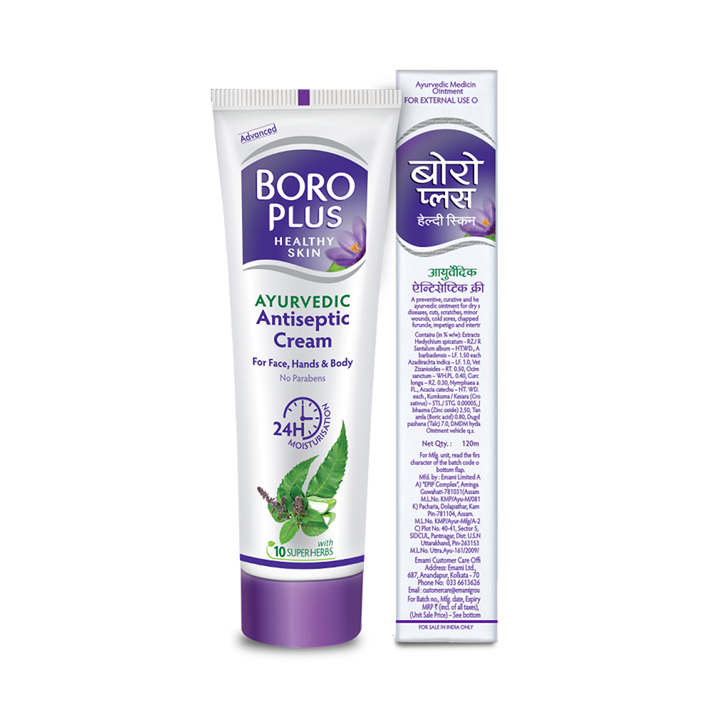 BoroPlus Ayurvedic Antiseptic Cream (120ml)