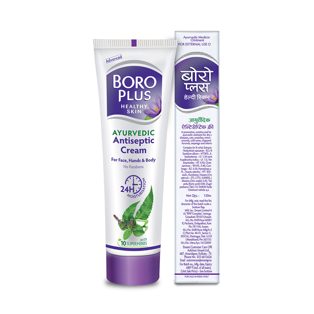 BoroPlus Ayurvedic Antiseptic Cream (120ml)