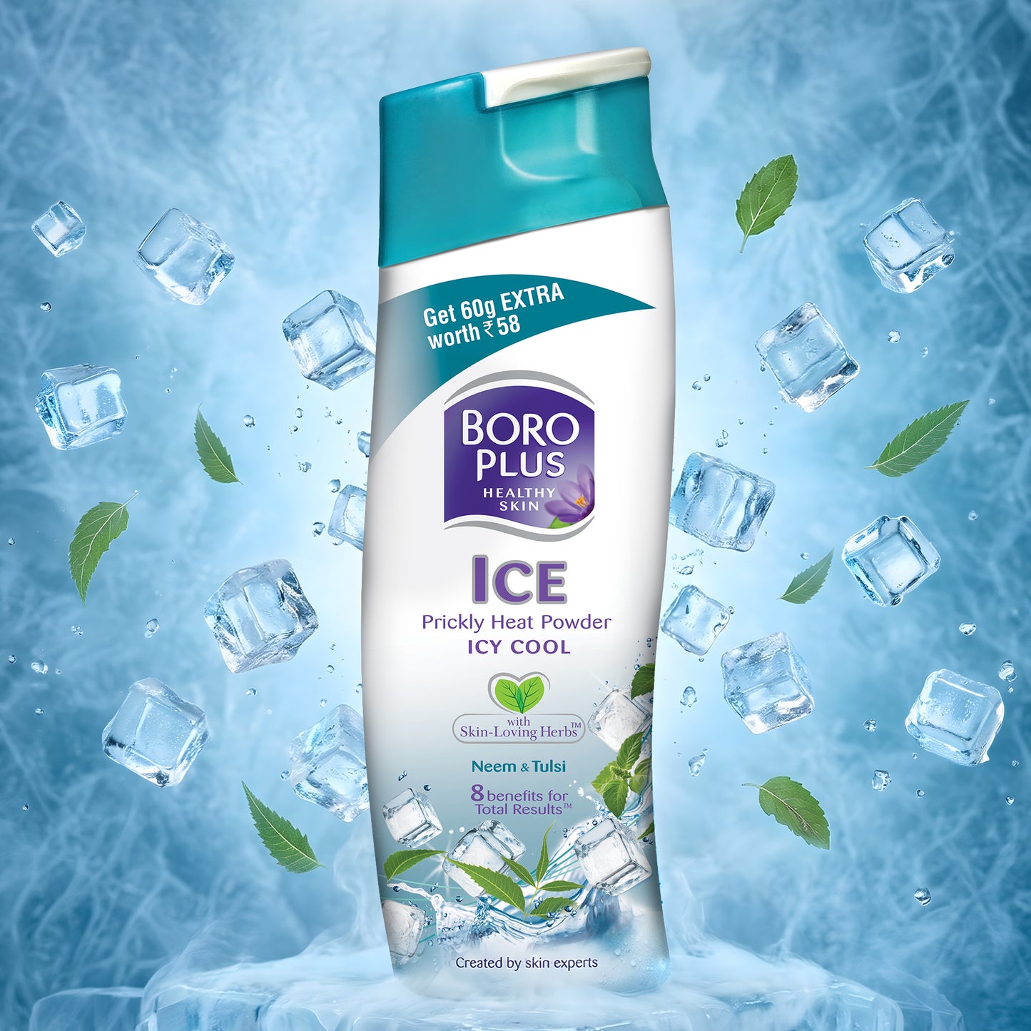 BoroPlus Ice Prickly Heat Powder Icy Cool (150g+60g)