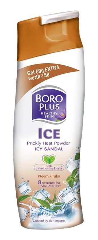 BoroPlus Ice Prickly Heat Powder Icy Sandal (150g+60g)