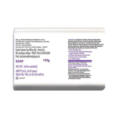 BoroPlus Antiseptic + Moisturing Soap with Neem, Eucalyptus & Honey (125gx6)