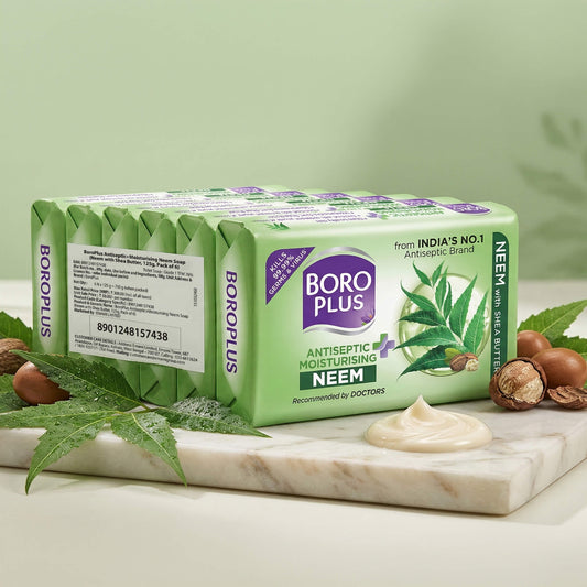 BoroPlus Antiseptic Moisturising Neem Soap with Neem & Shea Butter