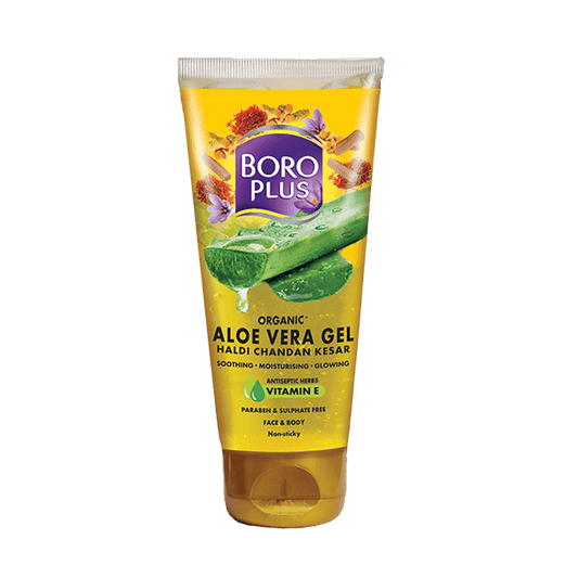 BoroPlus Aloe Vera Gel - Haldi Chandan Kesar Organic 150 ml